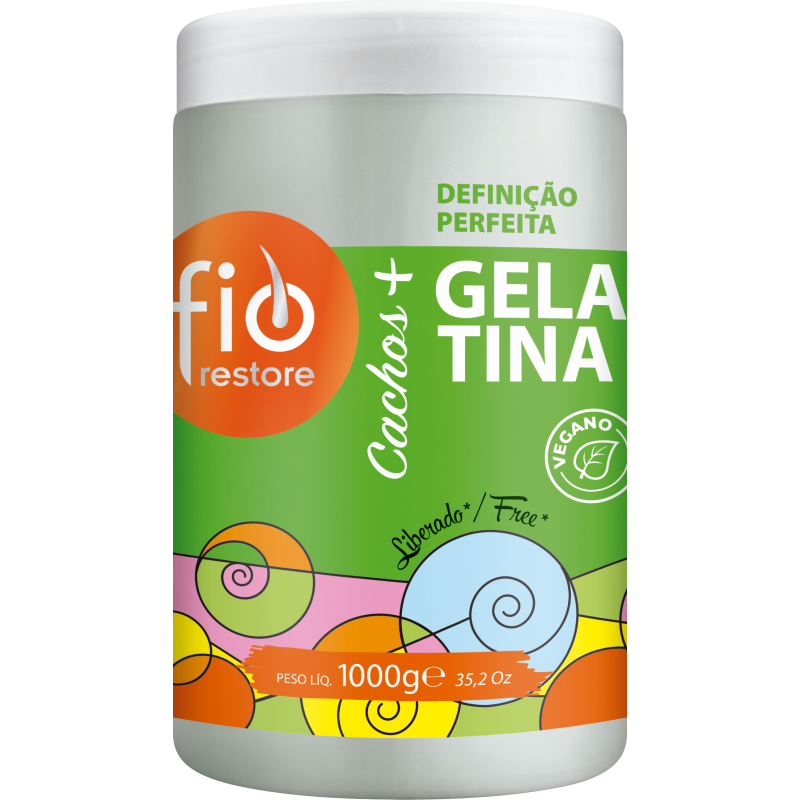 GELATINA FIO RESTORE CACHOS + 1000GR