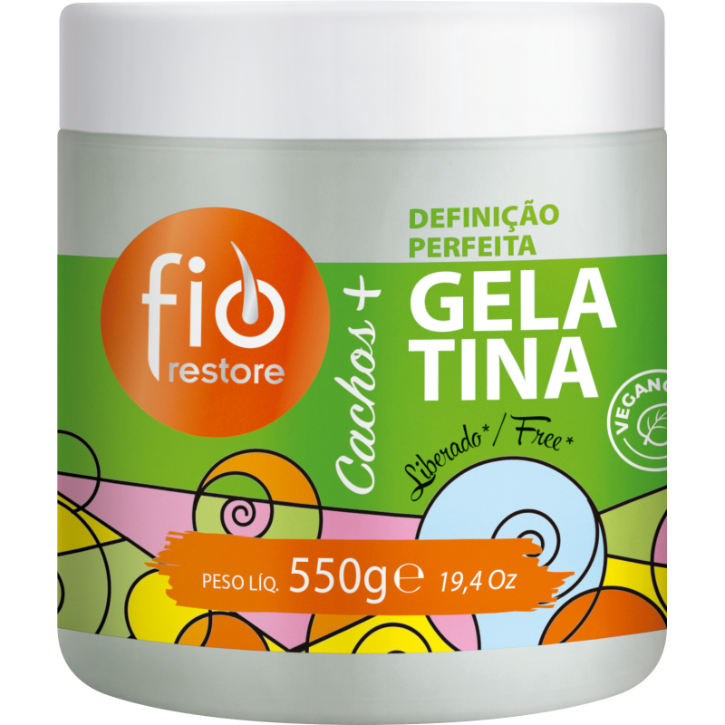 GELATINA FIO RESTORE CACHOS + 550GR