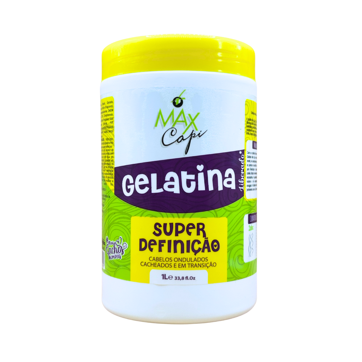 GELATINA MAX CAPI SUPER DEFINIÇÃO 1000ML